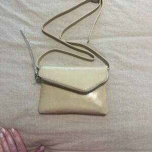HOBO Tan Leather Crossbody Bag